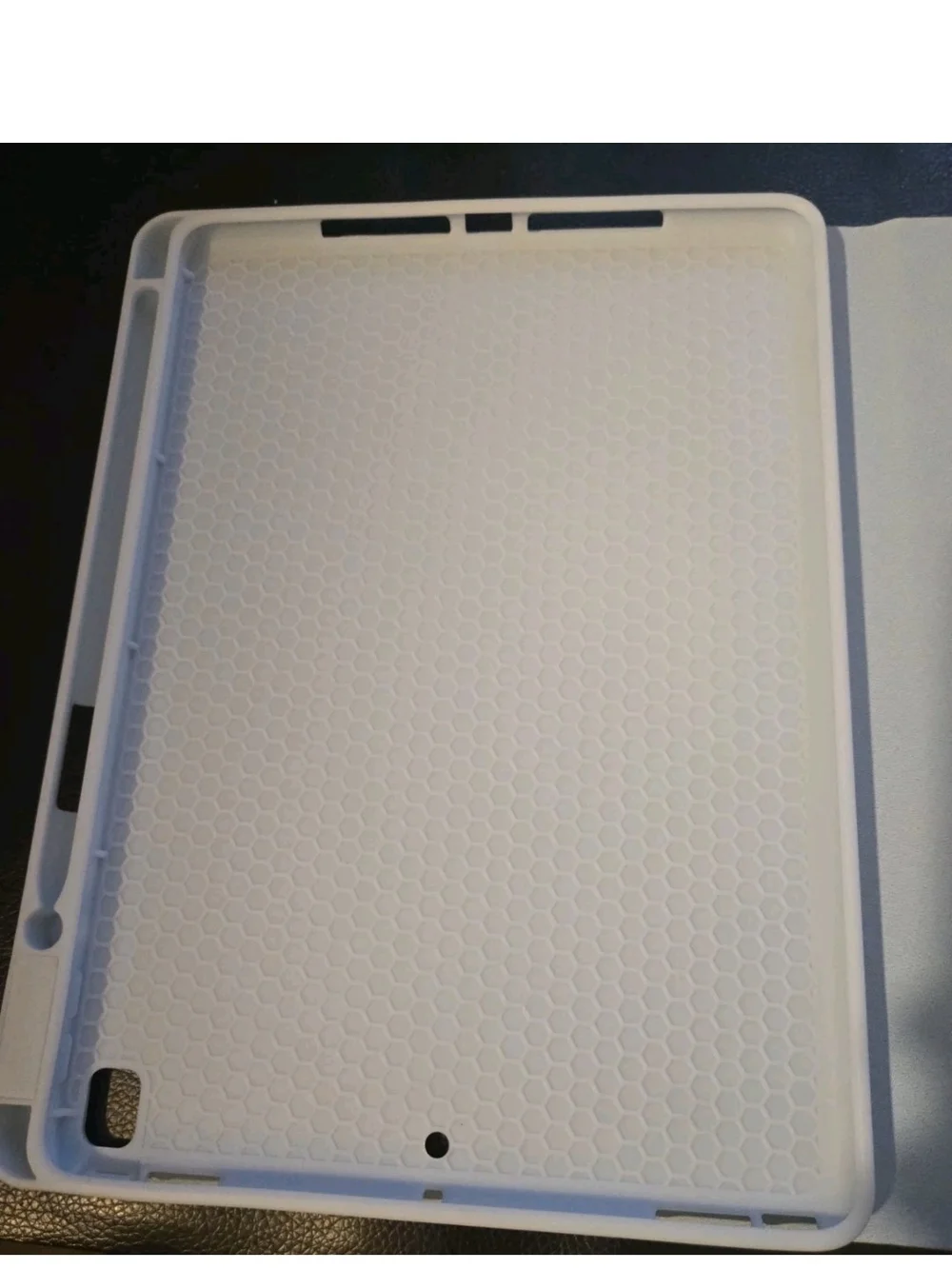 White Honeycomb Tablet Keyboard Case